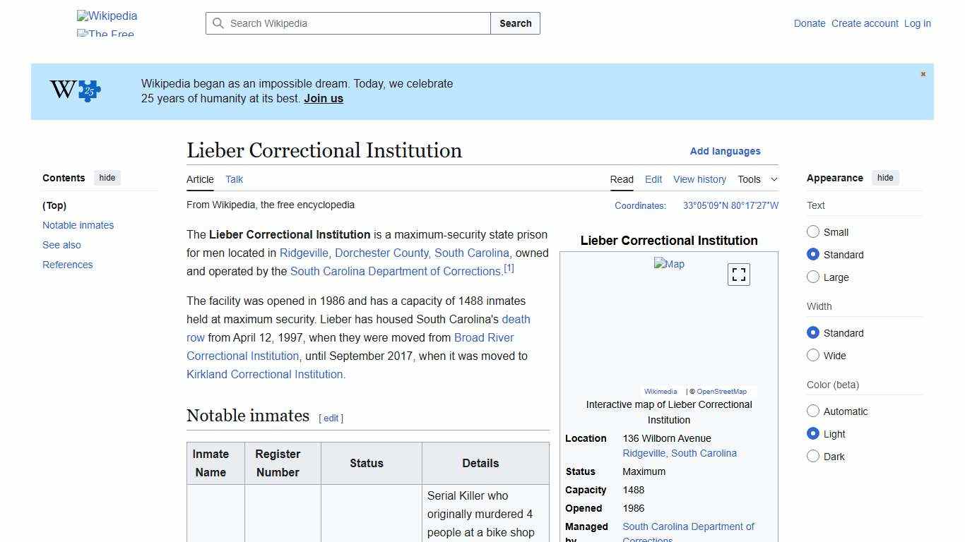Lieber Correctional Institution - Wikipedia